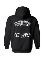 2025 New Bon Jovi American Retro Back Picture Heavy Cotton Warm Men's Hoodie Hoodie