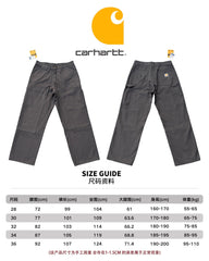 Foreign trade Carhartt woodworking Japanese workwear style jeans for men and women, loose casual straight tube for couples