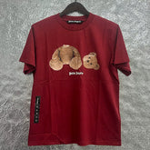Palm Angel Headless Bear Fish Men's Round Neck T-shirt Angels Summer Loose PA Top Hoodie Short Sleeve (28)