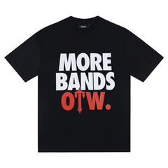 Trapstar "More Bands OTW." Graphic Tee - Black