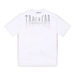 Trapstar Dripping Gothic Lettering Graphic Tee - White