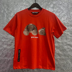 Palm Angel Headless Bear Fish Men's Round Neck T-shirt Angels Summer Loose PA Top Hoodie Short Sleeve (27)