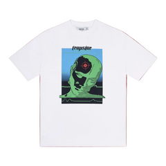 Trapstar Cyberpunk Target Head Graphic Tee - White