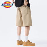 Dickies Cool Summer Thin Khaki Casual Shorts for Men, American Straight Leg Wide Leg Five Cent Shorts Y