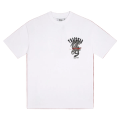 Trapstar Small Dragon & Arch Logo Graphic Tee - White
