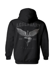 2025 New Bon Jovi American Retro Back Picture Heavy Cotton Warm Men's Hoodie Hoodie