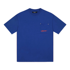Trapstar Utility Pocket Graphic Tee - Royal Blue