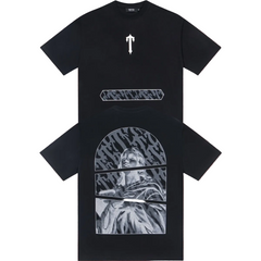 Trapstar Split Classical Statue Graphic Tee - Black