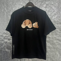 Palm Angel Headless Bear Fish Men's Round Neck T-shirt Angels Summer Loose PA Top Hoodie Short Sleeve (8)