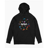 Autumn and Winter NASA PLANETS NASA Planet Europe and America Vintage High Street Loose Hoodie Hoodie
