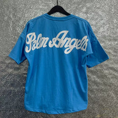 Palm Angel Headless Bear Fish Men's Round Neck T-shirt Angels Summer Loose PA Top Hoodie Short Sleeve (25)