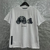 Palm Angel Headless Bear Fish Men's Round Neck T-shirt Angels Summer Loose PA Top Hoodie Short Sleeve (17)