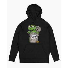 SESAME STREET FRIENDS芝麻街朋友 经典古着高街vintage连帽卫衣
