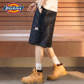 Diesel Dickies denim shorts for boys in summer, thin, loose, straight leg, five quarter pants M