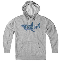 Lobster shark ocean pattern direct spray print American casual men's and women's BF loose oversized hooded sweatshirt autumn