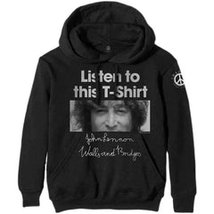 John Lennon, John Winston Lennon, American retro classic autumn and winter men's hooded sweatshirt jacket