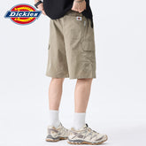 Dickies Cool American workwear straight shorts men's summer drawstring design sport thin five quarter pants Y
