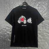 Palm Angel Headless Bear Fish Men's Round Neck T-shirt Angels Summer Loose PA Top Hoodie Short Sleeve (4)
