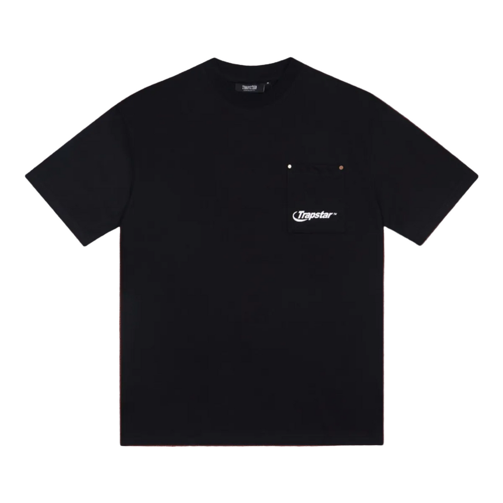 Trapstar Utility Pocket Graphic Tee - Black