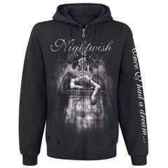 Autumn and Winter Finnish Symphony Metal Nightwish Band Nightwish American Digital Direct Jet Hooded Zipper Jacket
