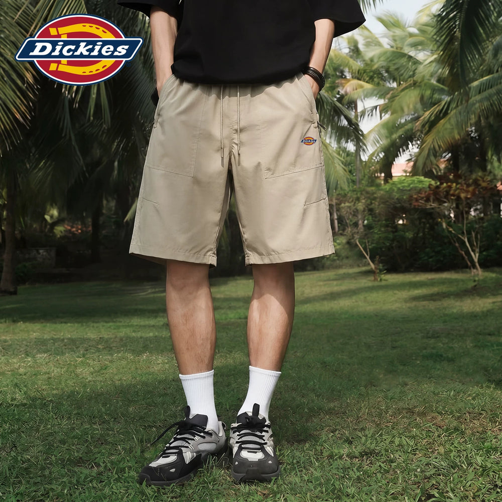 Dickies shorts men's summer 2026 new thin style outdoor sports quick drying cool feeling casual wear cropped pants A