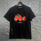 Palm Angel Headless Bear Fish Men's Round Neck T-shirt Angels Summer Loose PA Top Hoodie Short Sleeve (1)
