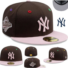 Big Four American League sports teams cross-border embroidered baseball cap size cap flat brimmed cap Dodger Yankees baseball cap (26)