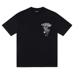 Trapstar Small Dragon & Arch Logo Graphic Tee - Black