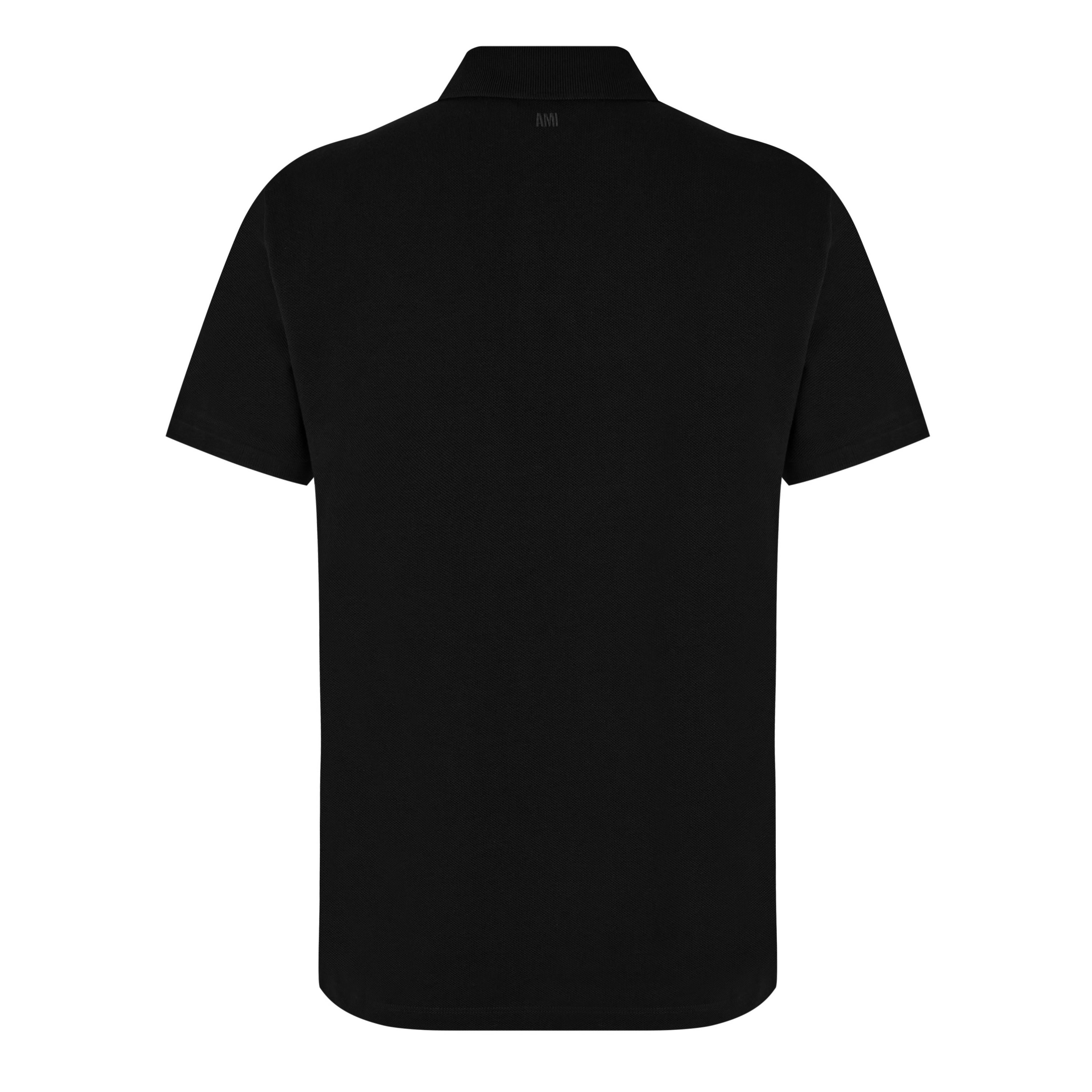 [Ami Paris] Red Ami De Coeur Polo Shirt
