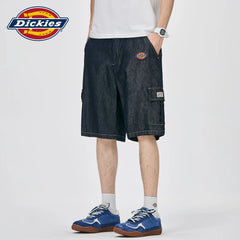 Diesel Dickies work clothes denim shorts men's summer ice silk American retro five quarter pants M