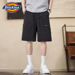 Dickies Emperor Cool Suitable Summer Casual Shorts Men's American Loose Solid Color Straight Black Work Clothes Pentagram Pants M