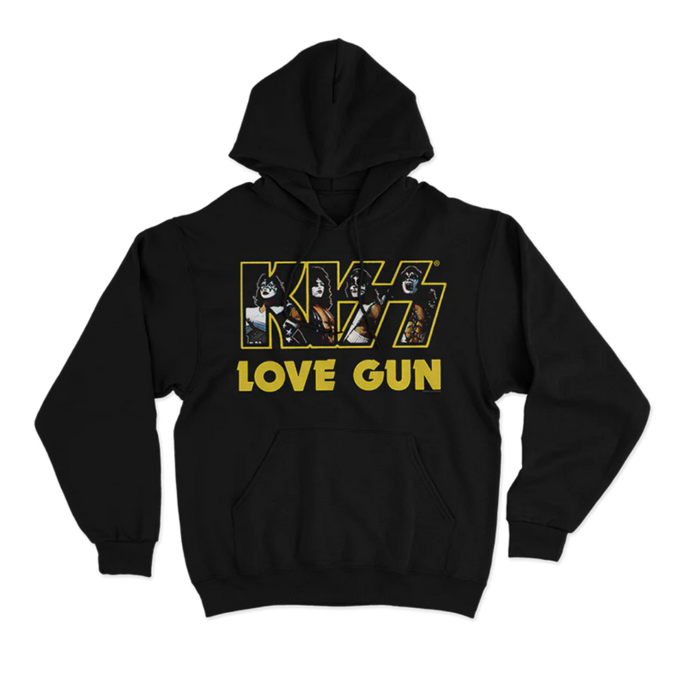 Autumn and Winter Kiss American Retro Rock Heavy Band Dark Men's Cotton Loose Hoodie Hoodie Hoodie Men's Sweatshirt