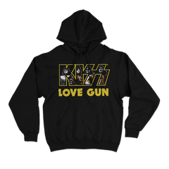 Autumn and Winter Kiss American Retro Rock Heavy Band Dark Men's Cotton Loose Hoodie Hoodie Hoodie Men's Sweatshirt