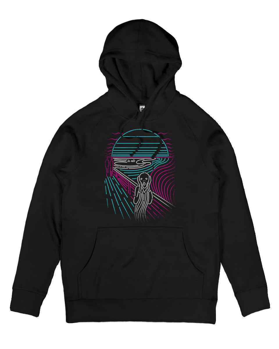 New SCREAMING NEON Screaming Neon Lights American Vintage High Street Hoodie