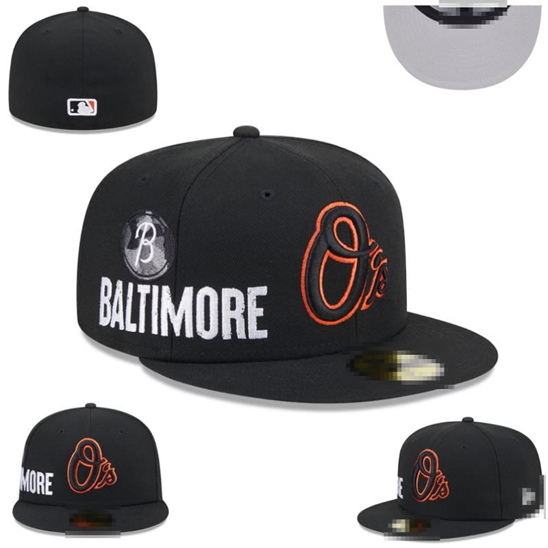 Big Four American League sports teams cross-border embroidered baseball cap size cap flat brimmed cap Dodger Yankees baseball cap (17)