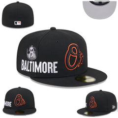 Big Four American League sports teams cross-border embroidered baseball cap size cap flat brimmed cap Dodger Yankees baseball cap (17)