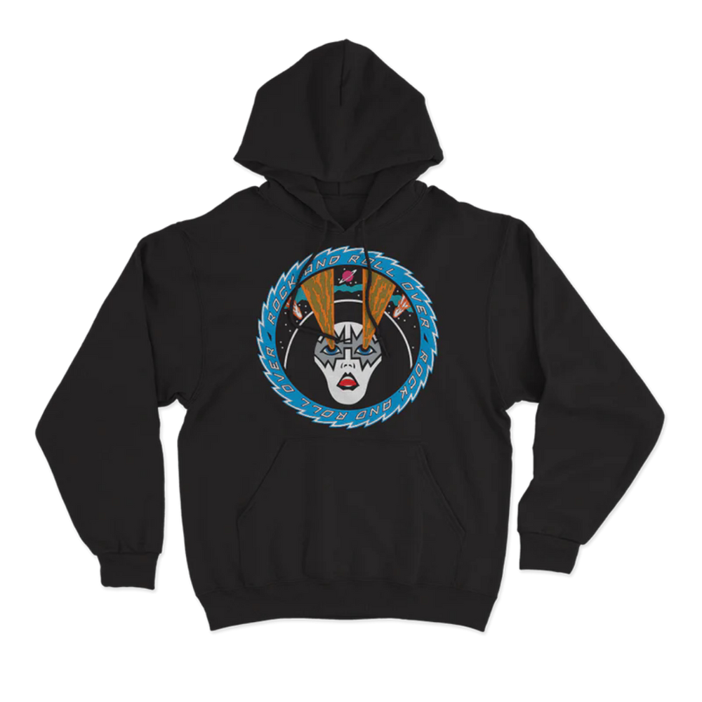 Autumn and Winter Kiss American Retro Rock Heavy Band Dark Men's Cotton Loose Hoodie Hoodie Hoodie Men's Sweatshirt