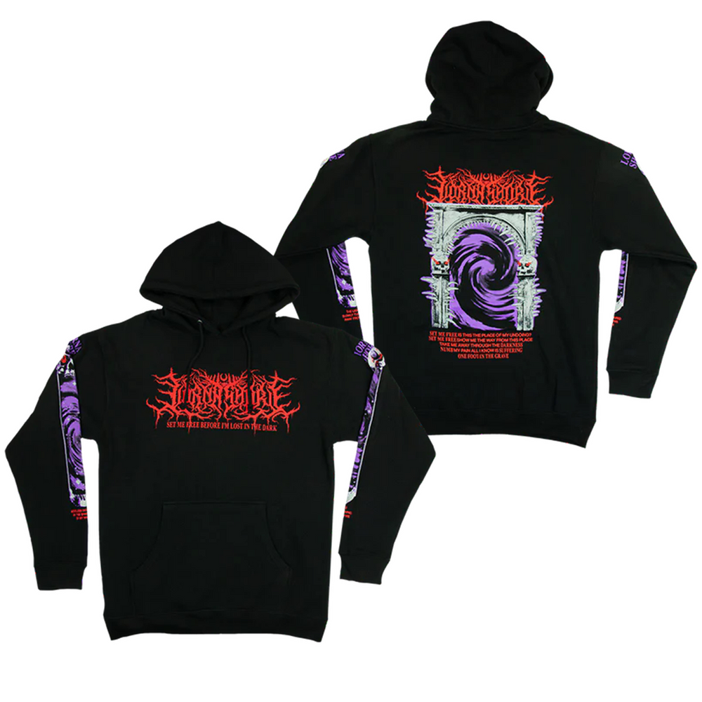 Lorna Shore Black Metal Rock Skeleton American Style Hoodie Sweatshirt Autumn