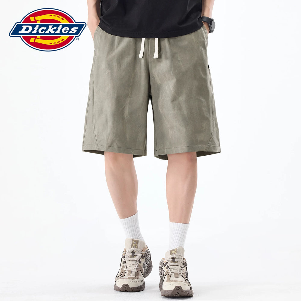 Dickies Emperor Cool Suitable Thin Summer New Style Drawstring Casual Sports Shorts Men's Loose Straight Leg Pentagram Pants Y
