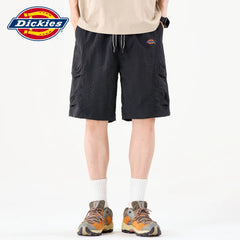 Dickies帝酷适新款直筒五分裤男士夏季宽松薄款抽绳工装休闲短裤Y