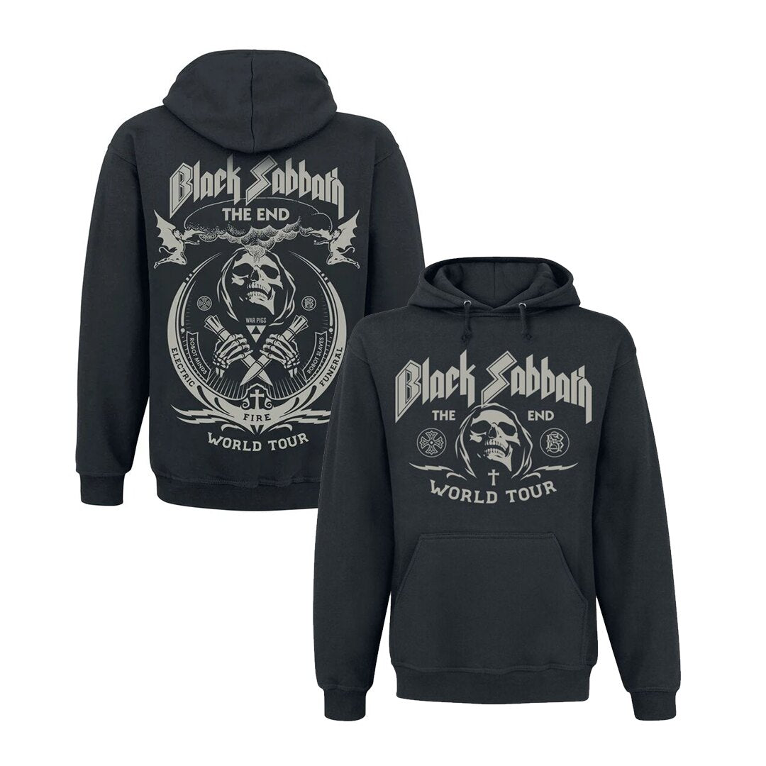Black Sabbath Heavy Metal Rock Band Black Men's Cotton Hoodie Hoodie Hoodie Hoodie