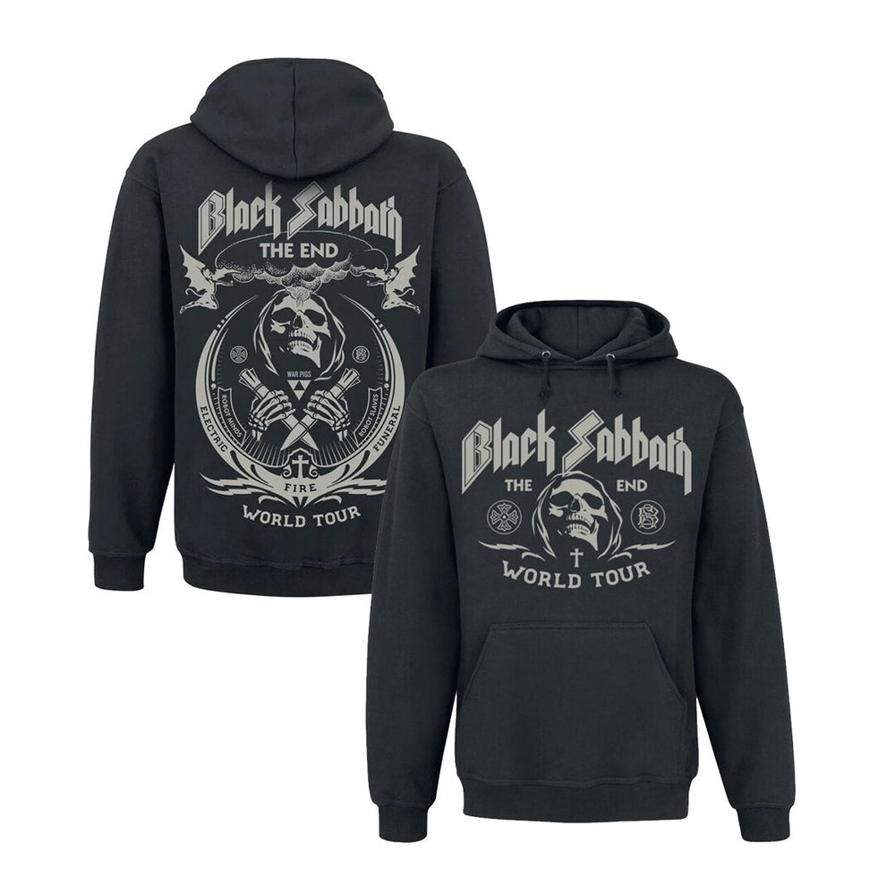 Black Sabbath Heavy Metal Rock Band Black Men's Cotton Hoodie Hoodie Hoodie Hoodie