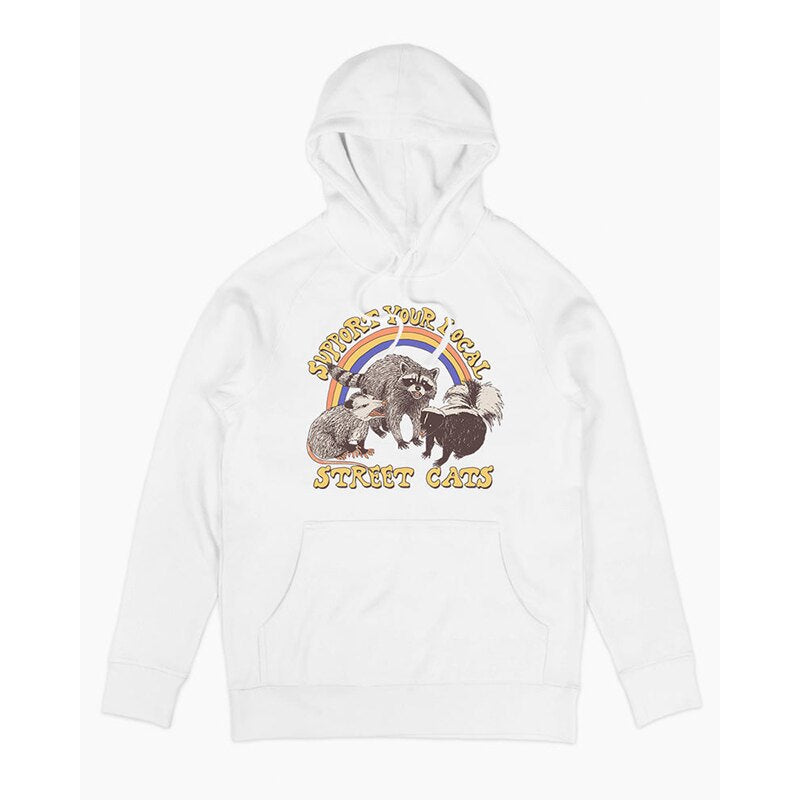 New UNICORNS unicorn niche classic simple European and American style vintage hoodie