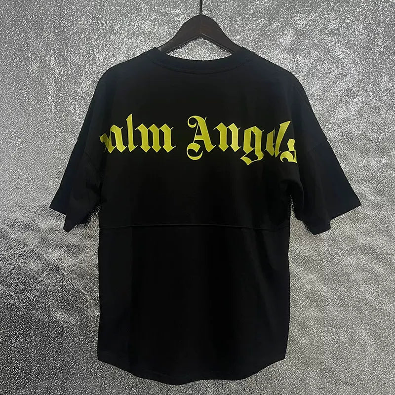 Palm Angel Headless Bear Fish Men's Round Neck T-shirt Angels Summer Loose PA Top Hoodie Short Sleeve (3)