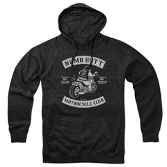 European and American series motorcycle club print retro American classic street style autumn and winter men's hooded sweatshirt jacket