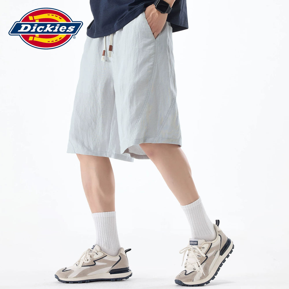 Diesel Dickies men's casual shorts summer thin linen straight leg five quarter pants Y