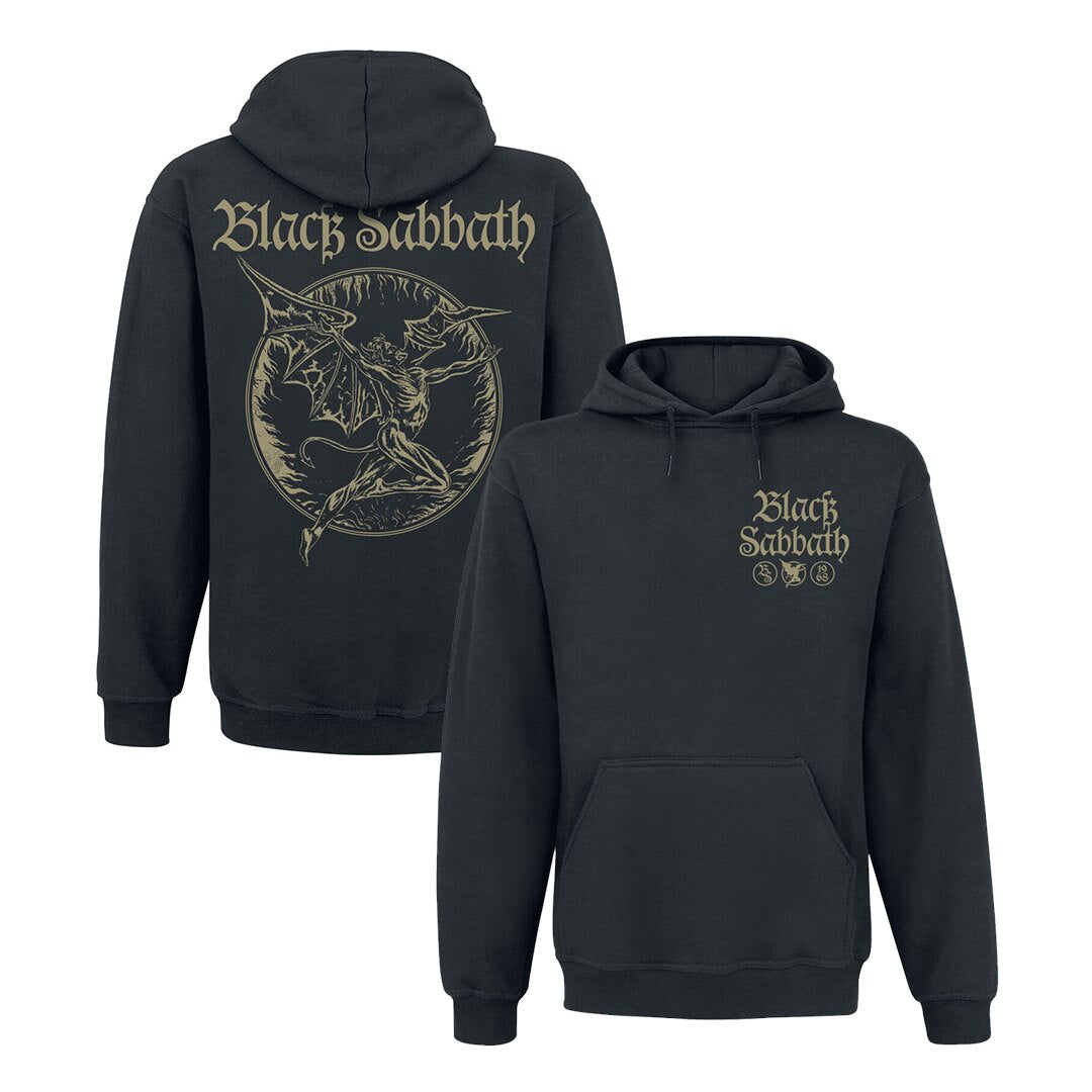 Black Sabbath Heavy Metal Rock Band Black Men's Cotton Hoodie Hoodie Hoodie Hoodie