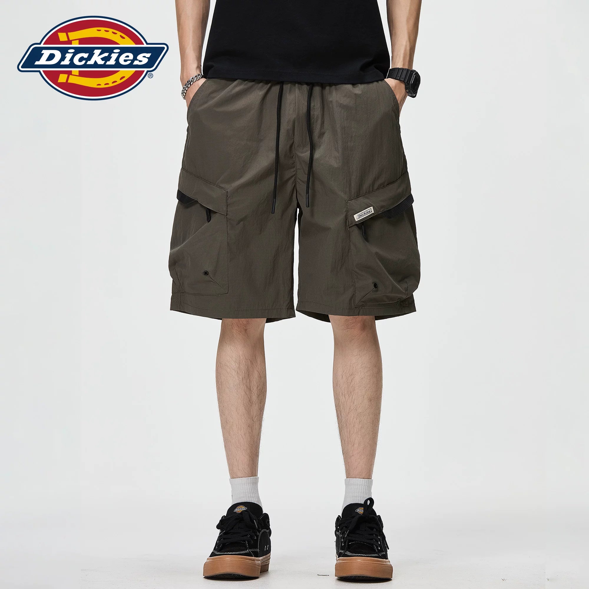 Dickies Cool American workwear shorts for men in summer, thin, loose, straight leg, plus size 5, casual pants M