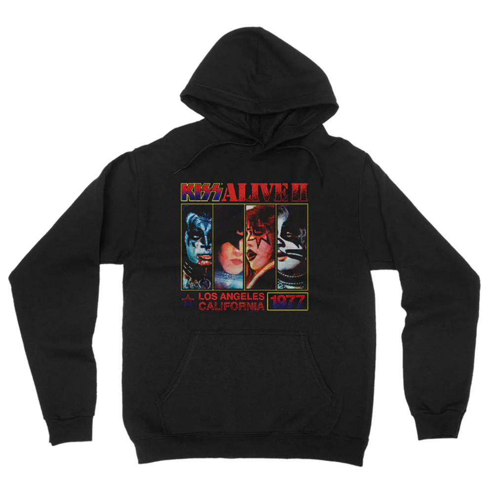 Autumn and Winter Kiss American Retro Rock Heavy Band Dark Men's Cotton Loose Hoodie Hoodie Hoodie Men's Sweatshirt