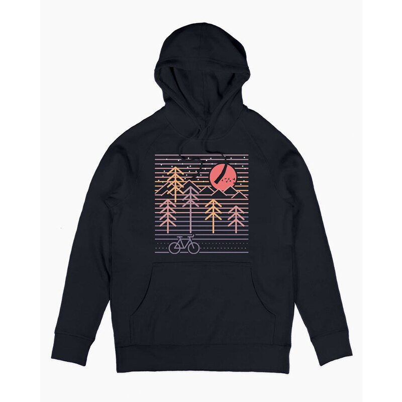 THE MOONLIGHT SONATA Moonlight Sonata European and American style vintage hoodie